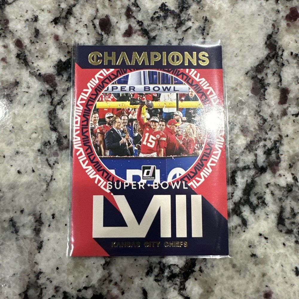 2024 Panini Donruss Super Bowl Champions Kansas City Chiefs #750 SP Insert